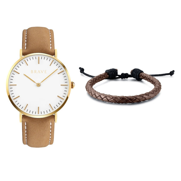 Orologio Set + Bracciale BRAVE ~ "Classic" - Chiara Jewels